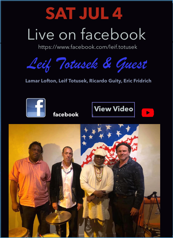 Leif Totusek - Bolingo pou Toujour - live on facebook